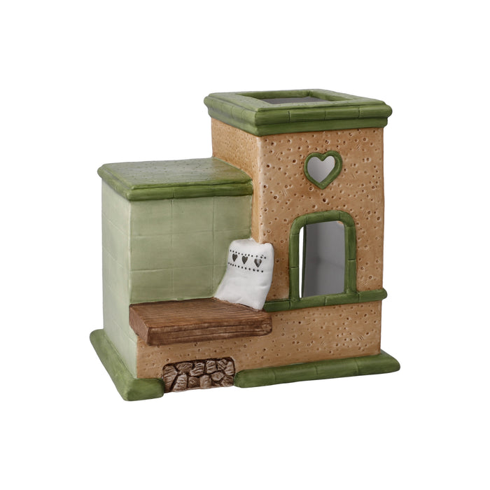 Goebel Wärmender Kamin Kerzenhalter