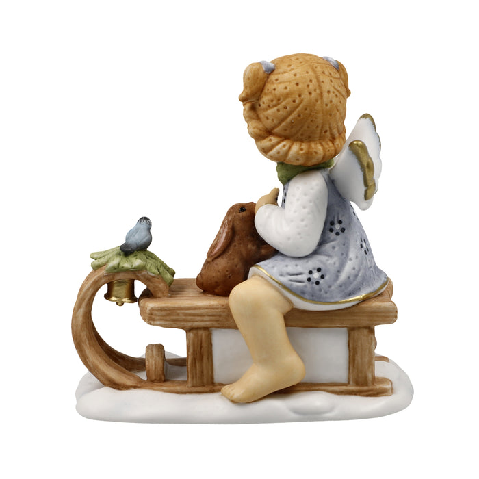 Goebel Lustige Schlittenfahrt Engel