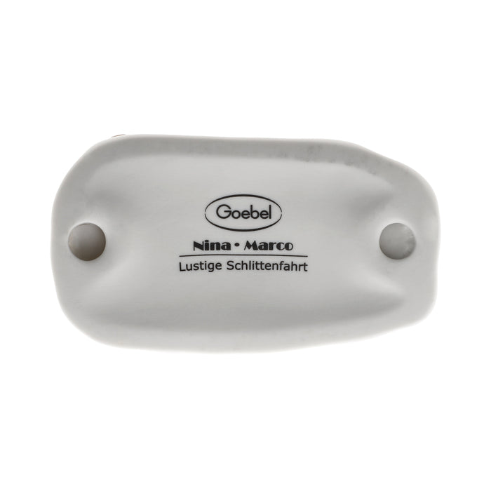 Goebel Lustige Schlittenfahrt Engel