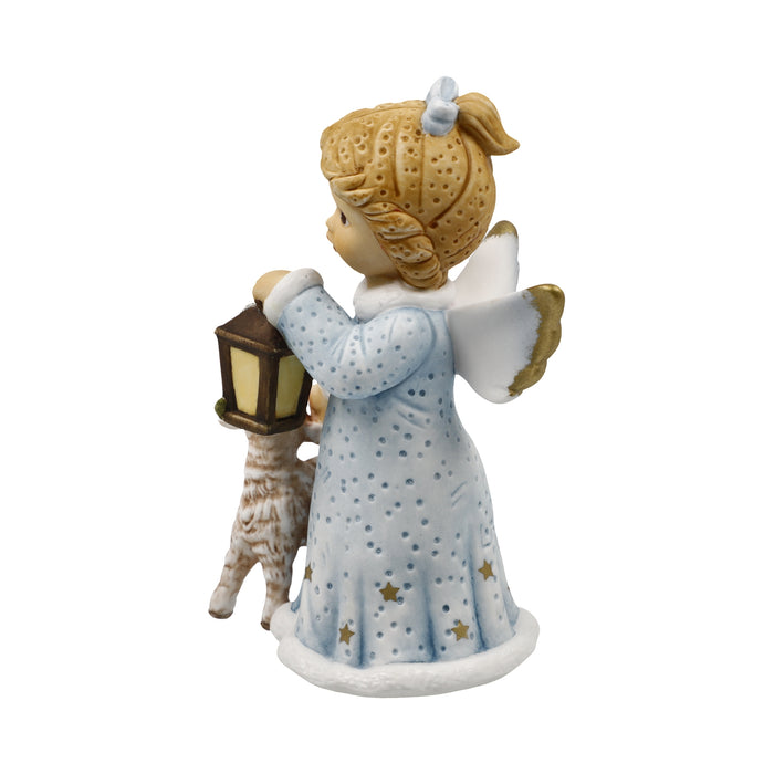 Goebel Heller Schein im Krippenstall Engel
