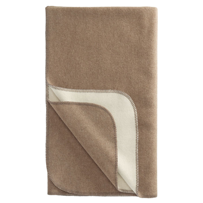 Eagle Products Decke DUO L, 145 x 240 cm, weiß, dunkelnatural