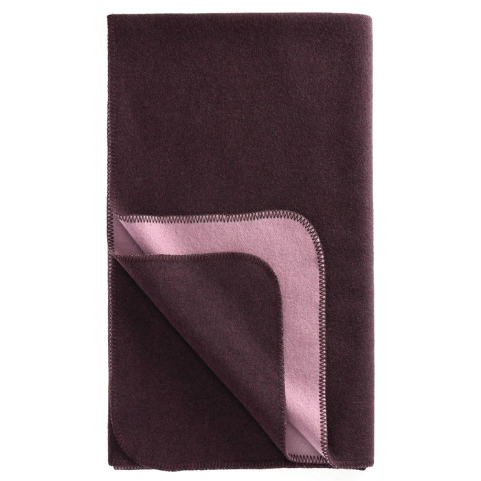 Eagle Products Decke DUO L, 145 x 240 cm, mauve, dunkelbordo