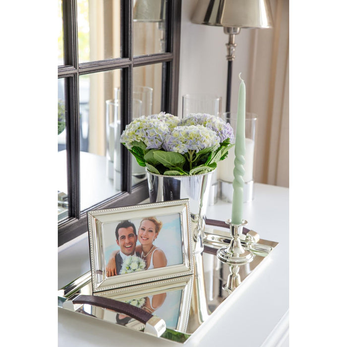 EDZARD Leuchter Perla H 7 cm 2er Satz