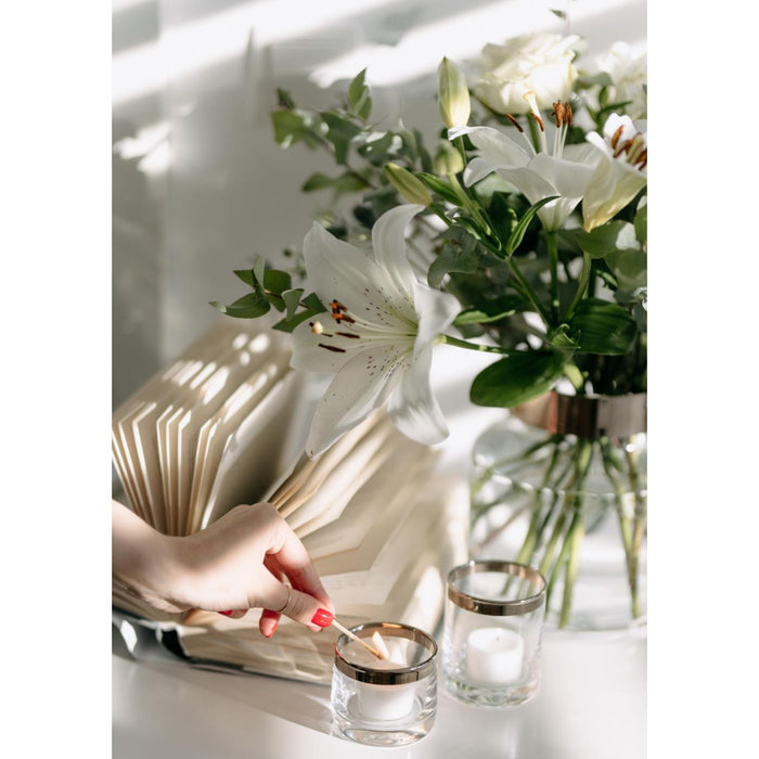 EDZARD Windlicht Molly H 8 cm