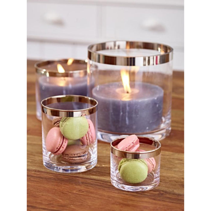 EDZARD Windlicht Molly Ø 8,5 cm H 10 cm