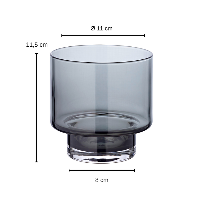 EDZARD 2er Set Windlicht Marla Ø  11 cm, H 11 cm