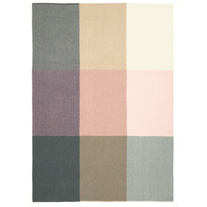 Eagle Products Decke MONTE CARLO, 140x200 cm, grau, rosa, ecru