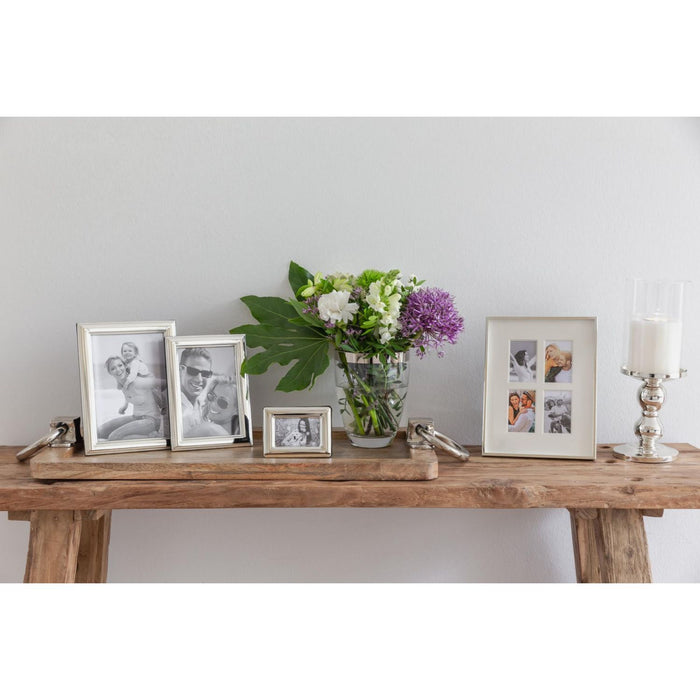 EDZARD Fotorahmen Napoli, 4x 5x8 cm