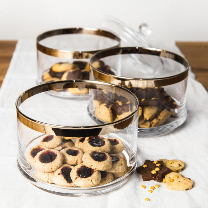 EDZARD Glasschale Vigo H 12 cm, D 18 cm