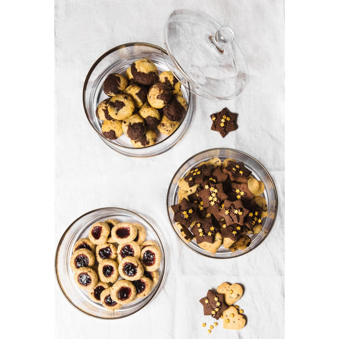 EDZARD Glasschale Vigo H 12 cm, D 18 cm