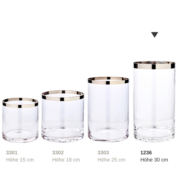 EDZARD Windlicht Molly H 30 cm