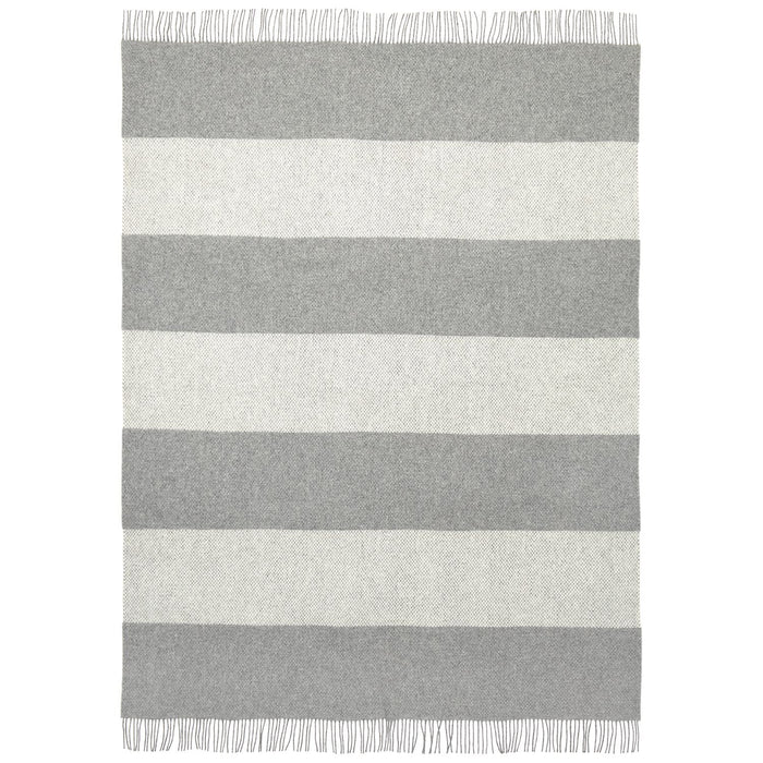 Eagle Products Decke Johann - native, 135x205 cm, silber, weiß