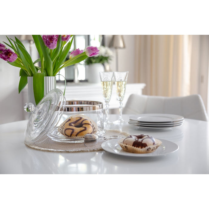 EDZARD Deckel Vigo für Glas 1245 H 8,5 cm