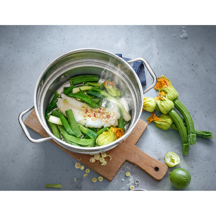 WMF Dämpfer 20 cm mit Glasdeckel