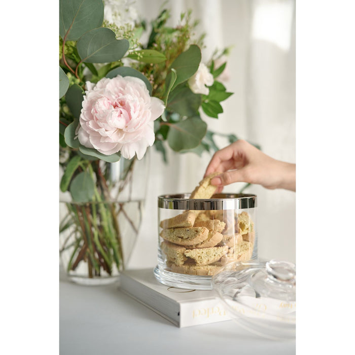 EDZARD Glasdose Erik H 18 cm D 15 cm