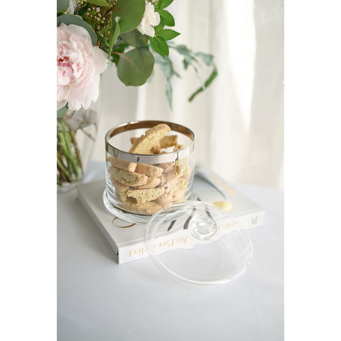 EDZARD Glasdose Erik H 18 cm D 15 cm