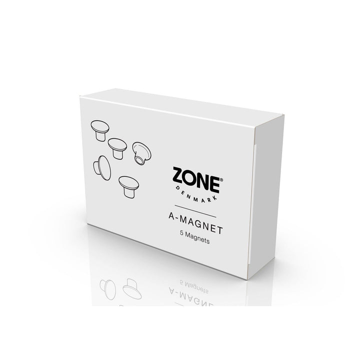 Zone Denmark Magnet 5 Stck A-bulletin board Black