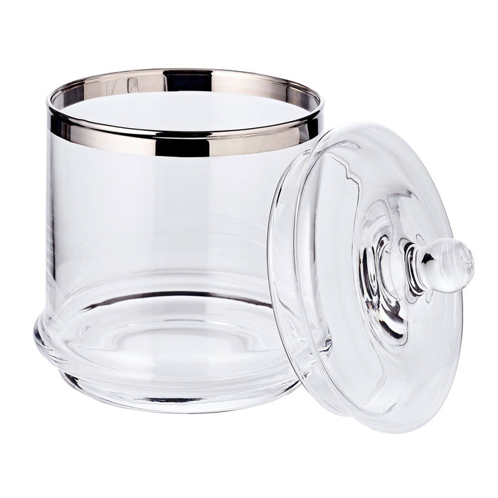 EDZARD Glasdose Lia mit Deckel, 3teilig H 29 cm