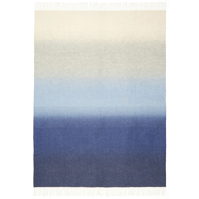 Eagle Products Decke Missouri, 130x200 cm, dunkelblau helljeans creme