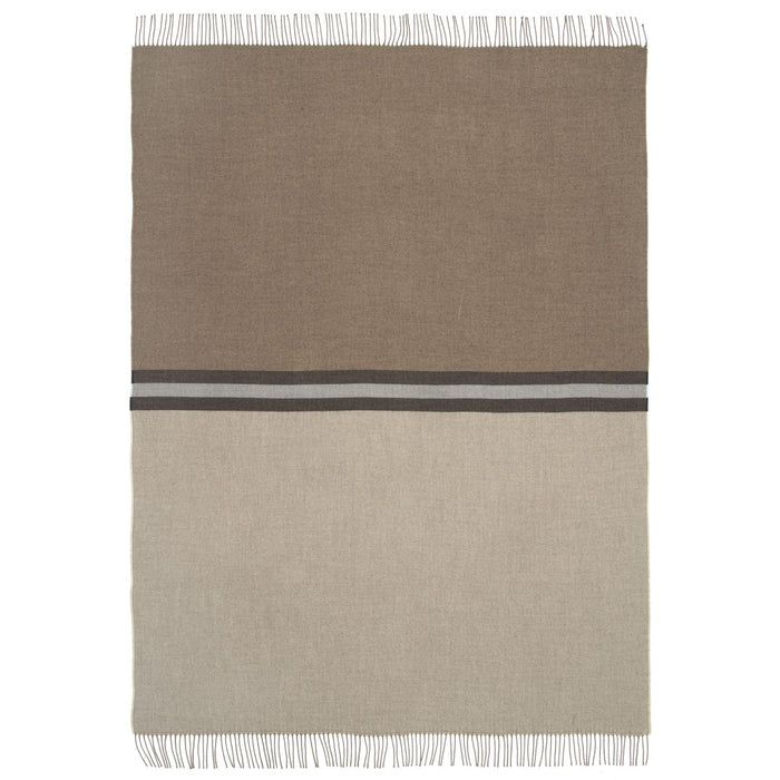 Eagle Products Decke MELBOURNE, 130 x 195 cm, maus, dunkelnatural