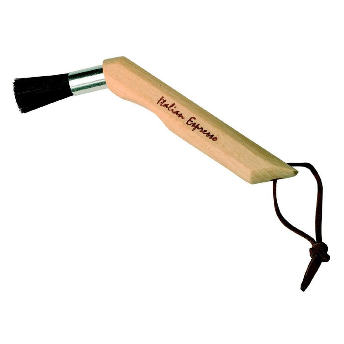 Redecker Espressopinsel, Buche, dunkle harte Borste, schräg