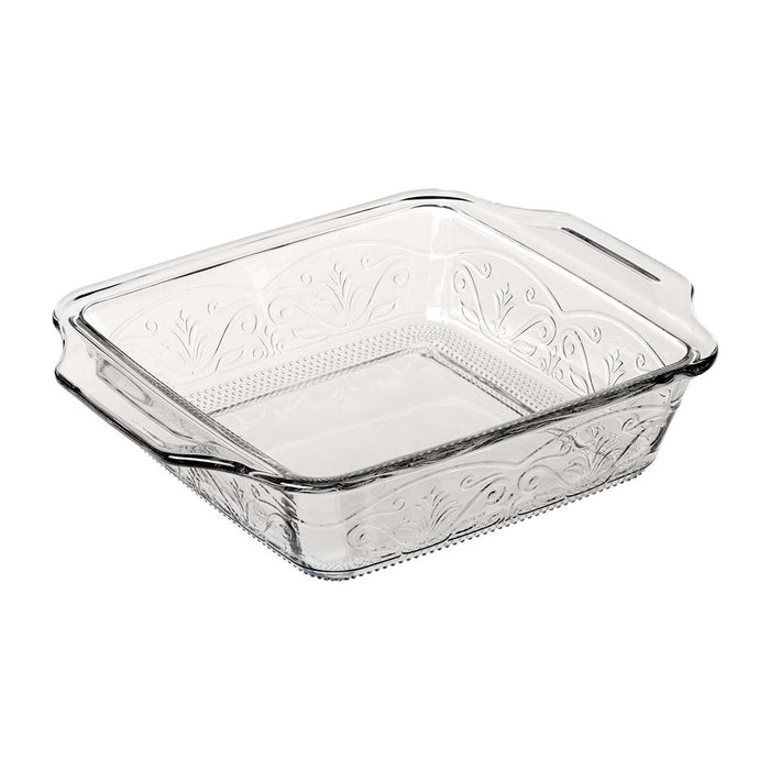 Anchor Hocking Auflaufform Laurel Embossed quadratisch 1,9 L