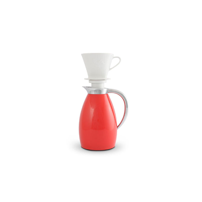 Friesland Filter-Adapter Thermoskanne Kaffeefilter Weiß