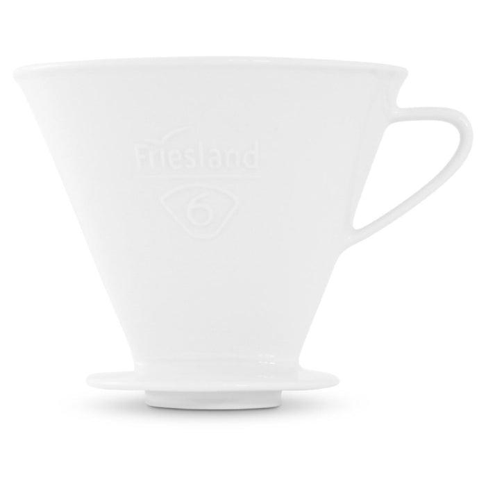 Friesland Kaffeefilter Gr. 6 Frieslandfilter Weiß