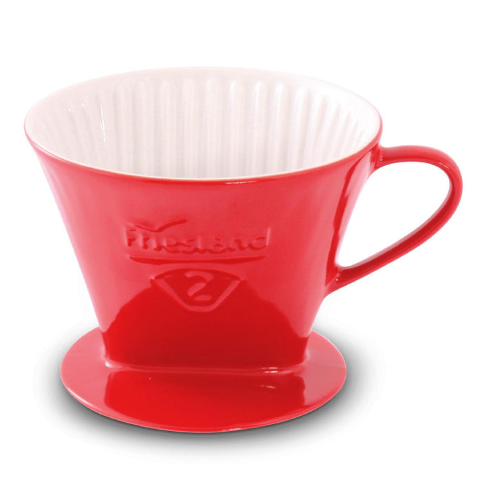 Friesland Kaffeefilter Gr. 2 Frieslandfilter Rot