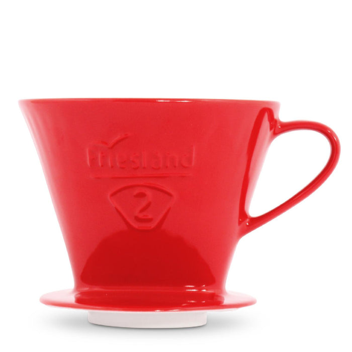 Friesland Kaffeefilter Gr. 2 Frieslandfilter Rot