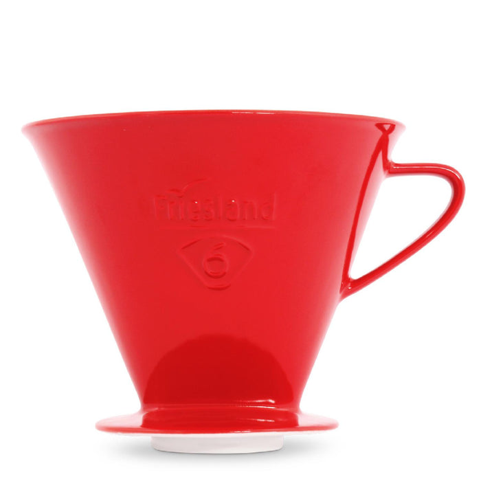 Friesland Kaffeefilter Gr. 6 Frieslandfilter Rot
