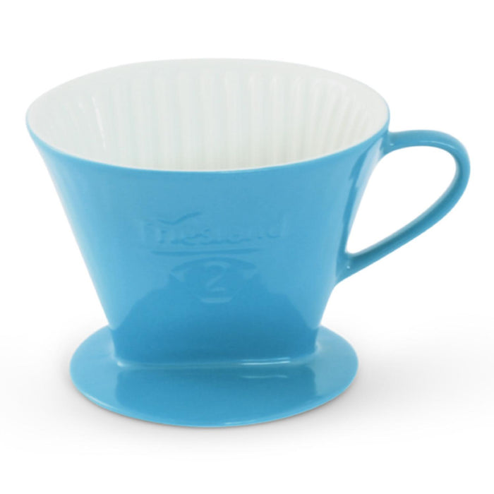 Friesland Kaffeefilter Gr. 2 Frieslandfilter Azurblau