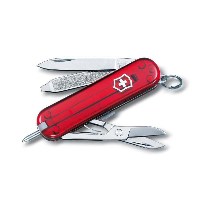 Victorinox Signature, Rot transparent