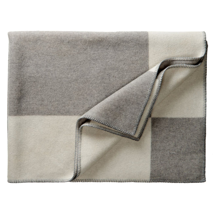 Eagle Products Plaid MANCHESTER, 135x205 cm, hellgrau, weiß