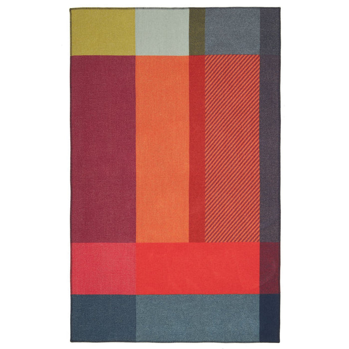Eagle Products Decke MONTREAL, 135x205 cm, erbse, rot, terra, marine