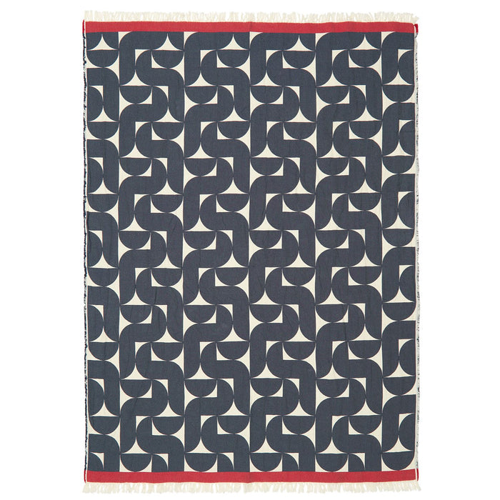 Eagle Products Decke STOCKHOLM, 130x180 cm, marine, natur