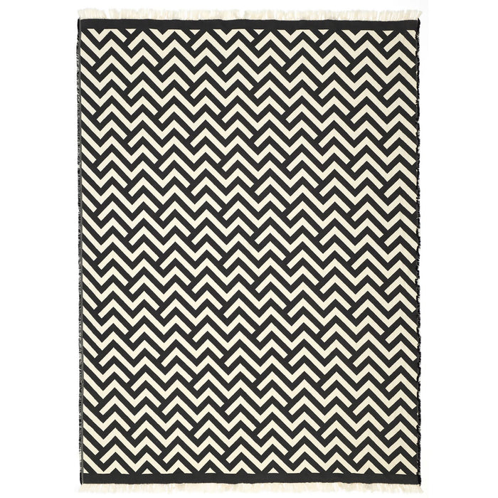 Eagle Products Decke OSLO, 130x180 cm, schwarz, weiß