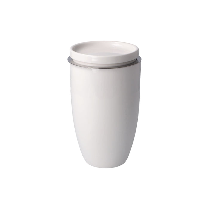 Kaiser weiß Teetasse mit Deckel und Sieb