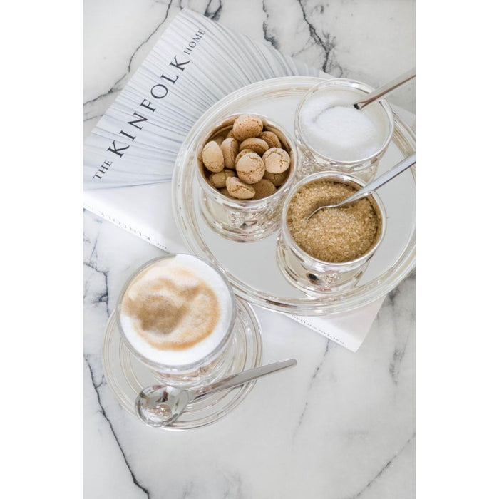 EDZARD Tablett Pipe Ø 22 cm