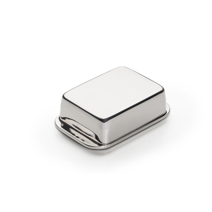 Butterdose aus Edelstahl, doppelwandig