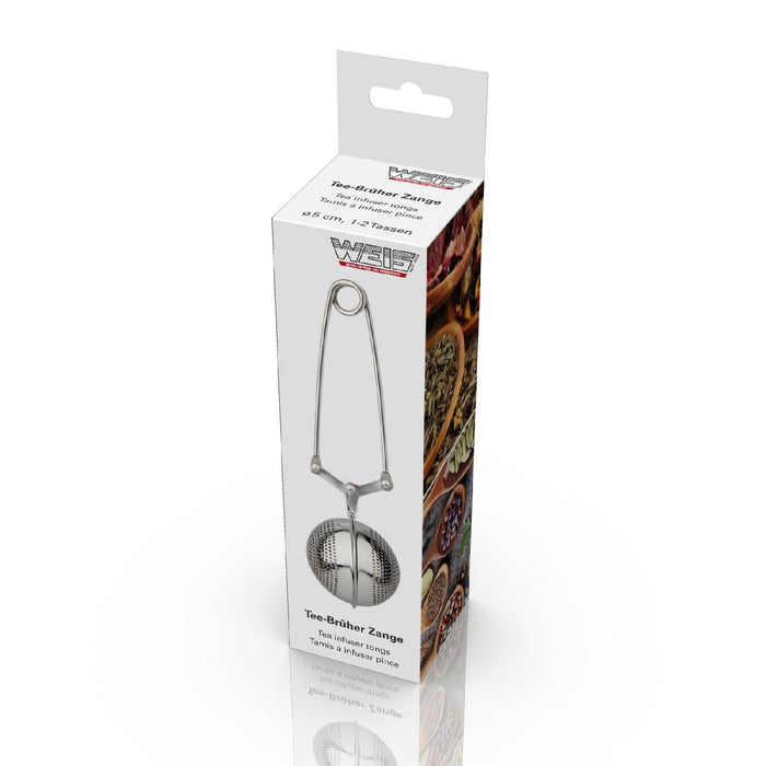 Teebrüher Edelstahl gelocht  Ø 5 cm