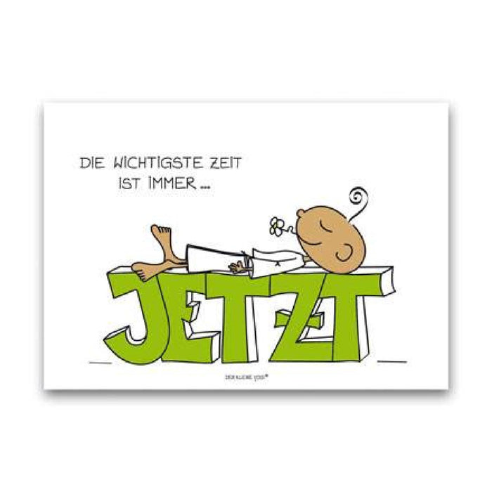 Goebel Postkarten Der kleine Yogi - "Jetzt" - Postkarte