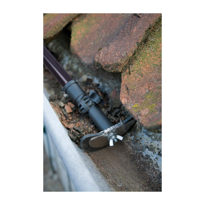 Redecker Dachrinnenreiniger mit Teleskopstiel 80 - 130 cm