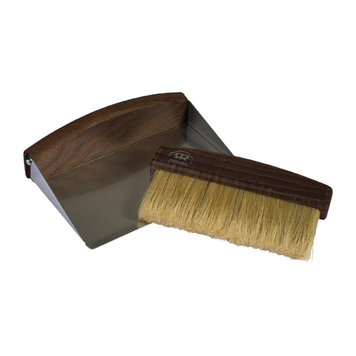 Redecker Tischkehr-Set, Handfeger + Schaufel, Thermoholz