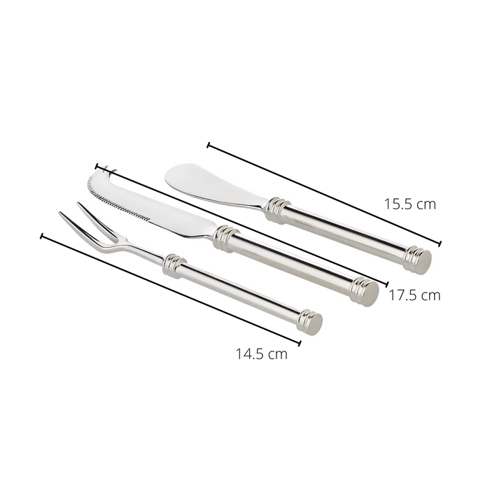 EDZARD Vorlegeset Forma 3-tlg L 16 cm