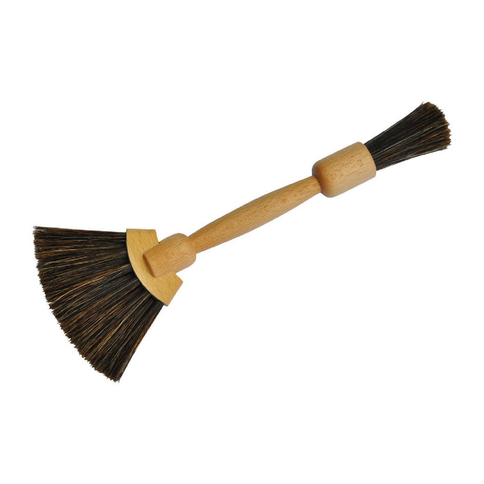 Redecker Fächerstaubpinsel, schwarze Borste