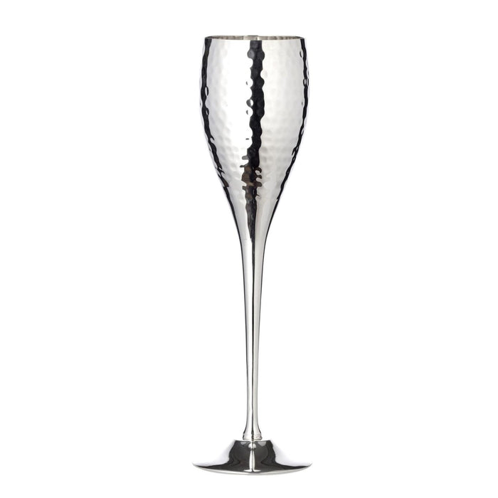 EDZARD Sektkelch Dodo gehämmert 2er Set H 23 cm