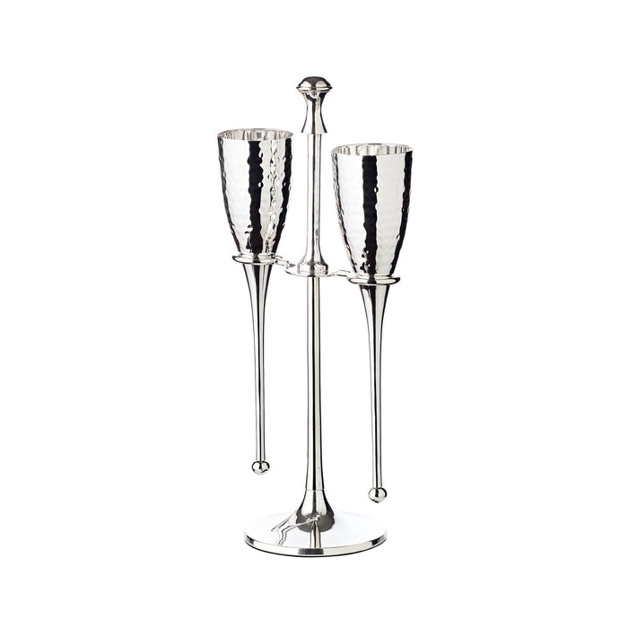 EDZARD 2 Sektkelche Didi mit Ständer H 32 cm