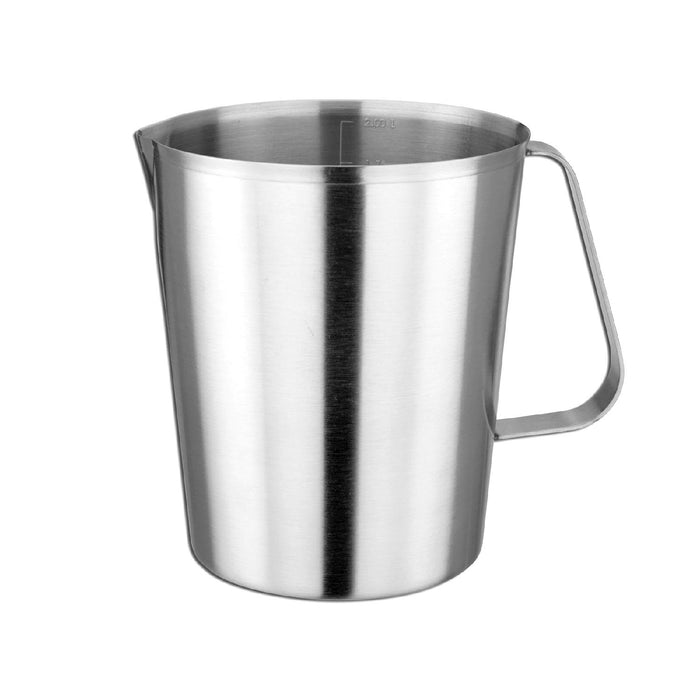 Messbecher Edelstahl satiniert 2 Liter