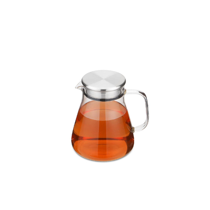 Weis Teekanne aus Borosilikatglas mit Filter im Deckel 800 ml